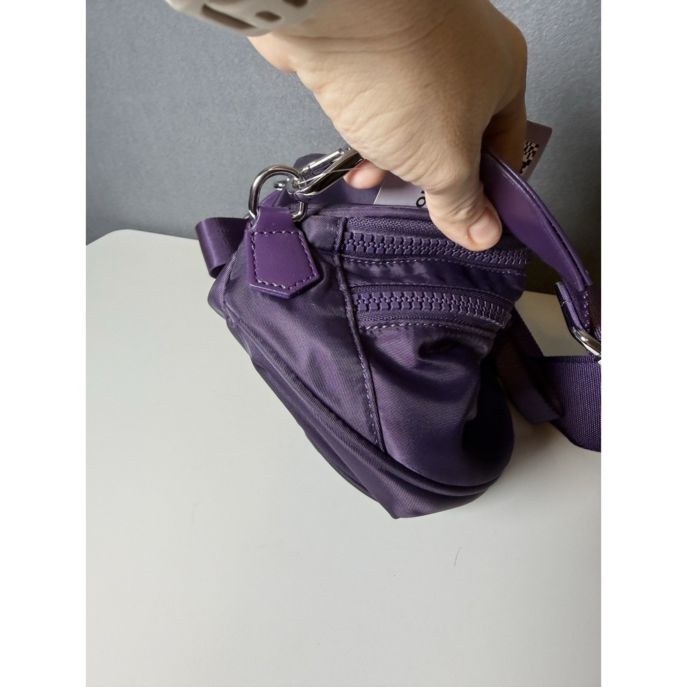 Iris & Rainbow Best Version Plum Purple Crossbody Bum Bag - Picture 5 of 11
